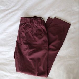Lululemon Stretch Tailored Pant (Maroon)